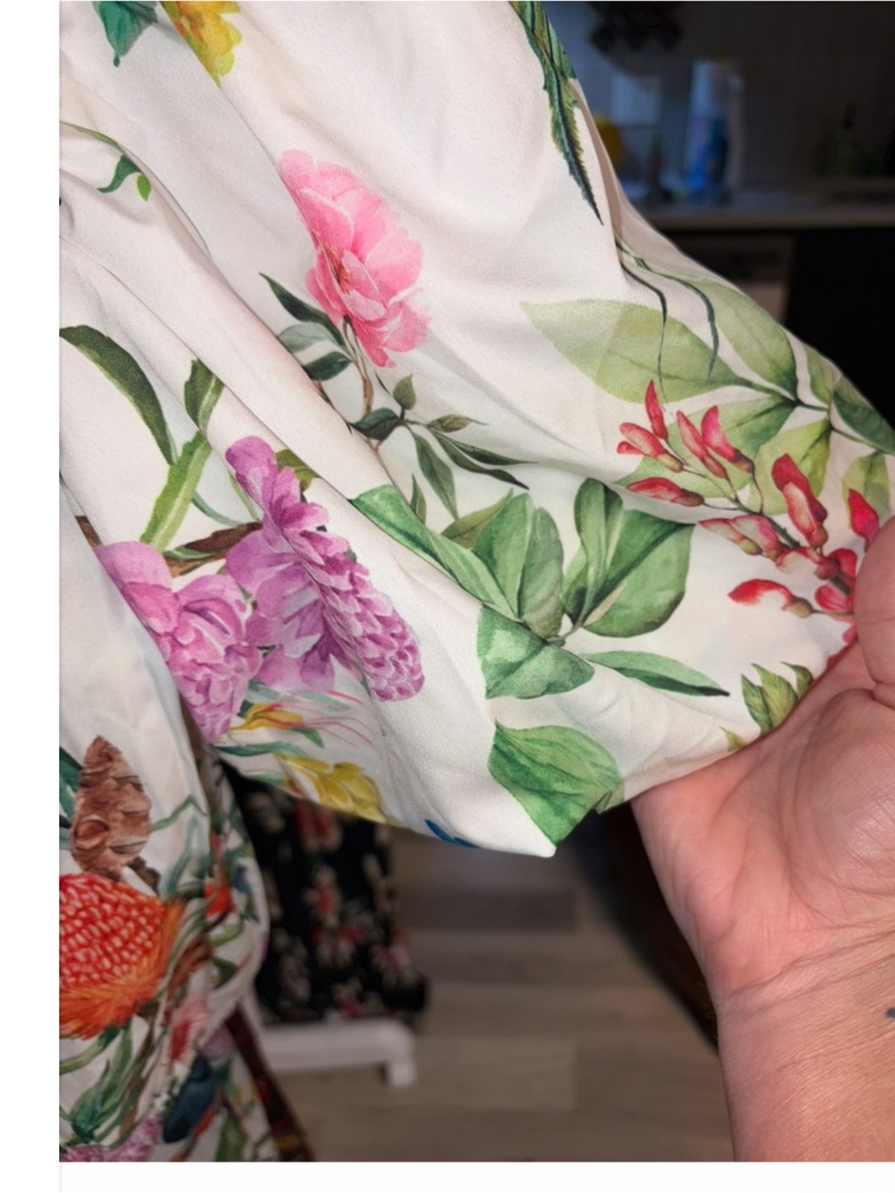 Calypso St. Barth Tropical Bird & Floral Two-Piece Set (Mixed Size) Large/XSmall - Picture 14 of 16